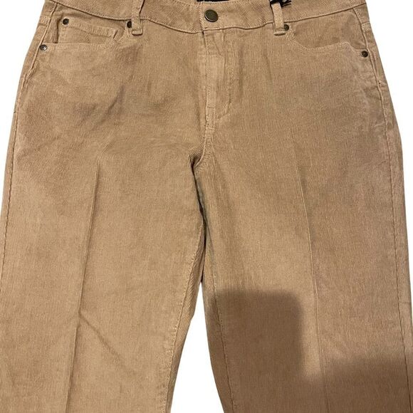 High Waisted Corduroy Pants Size: 14 Color: Camel - Picture 2 of 7